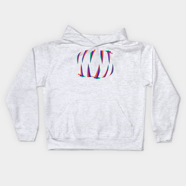 Geometric minimal modern art Kids Hoodie by carolsalazar